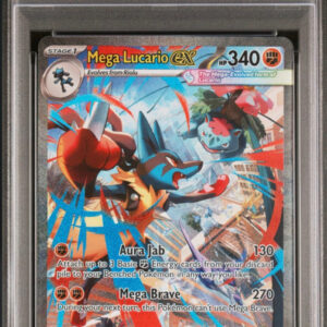 2025 POKEMON MEG EN MEGA LUCARIO ex GEM MT 10 SPECIAL ILLUSTRATION RATE