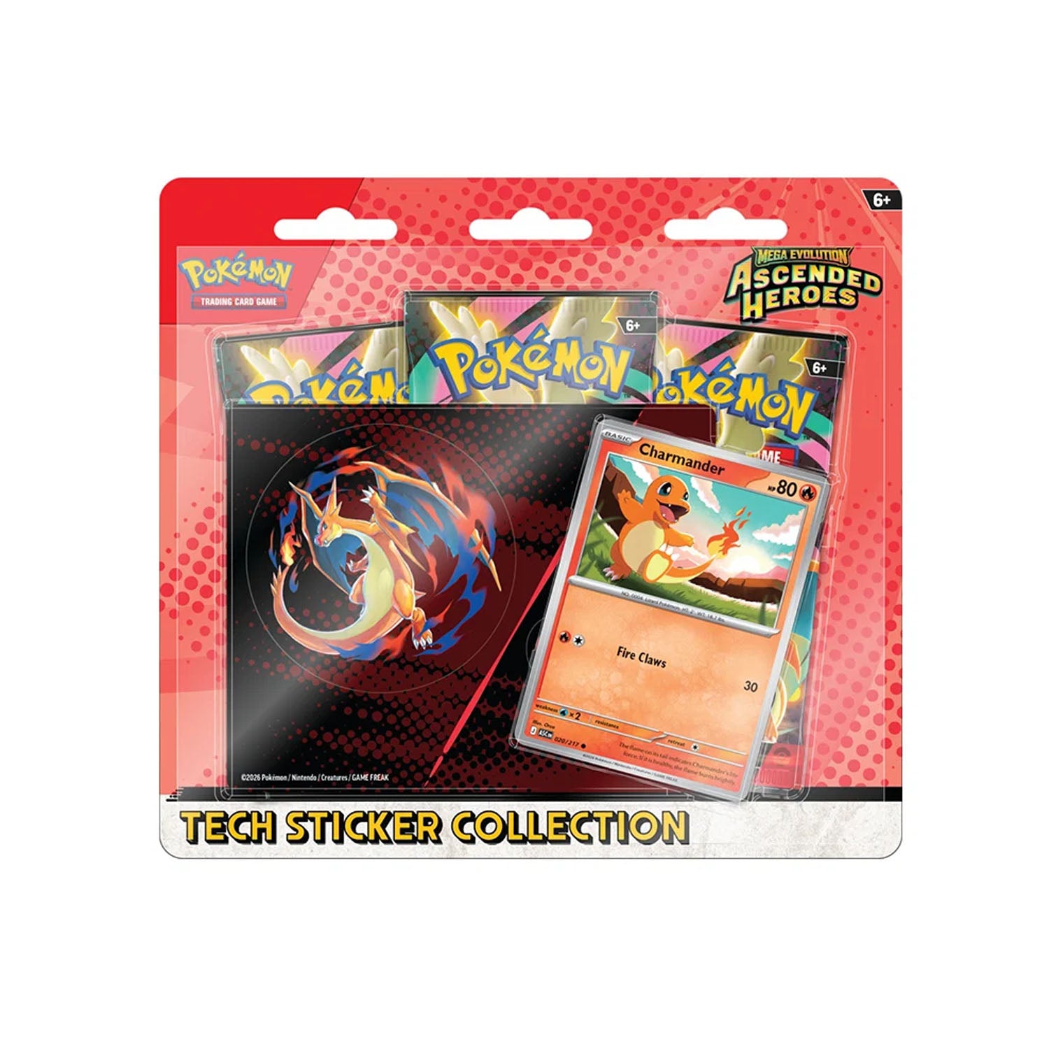 Ascended Heroes Tech Sticker Collection (Gastly & Charmander) - Image 2